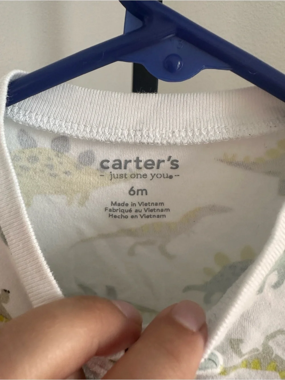 Carters 6 month dinosaur onesie